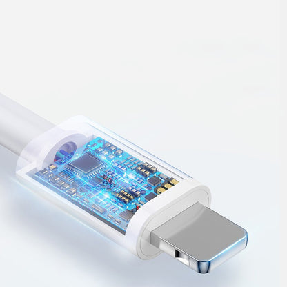 Cablu Încărcare Rapidă iPhone – Lightning USB, Durabil și Rapid, 1m / 2m
